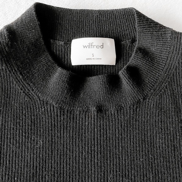 WILFRED Wrap Mockneck Sweater - Picture 4 of 11